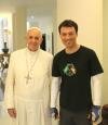 Leandro, the Bike Guy who visited the Pope