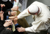 Don't be afraid of crises, pope tells Jesuits